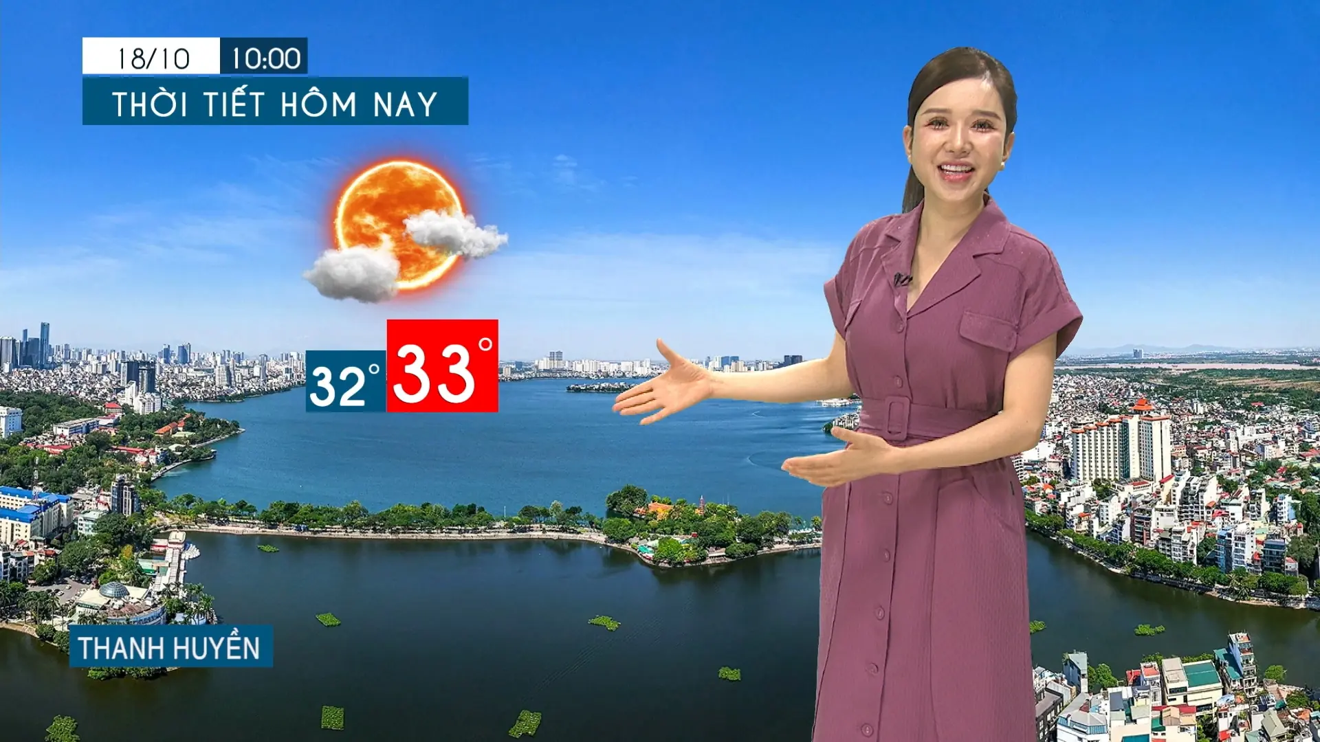 Dự báo thời tiết tối | 18/10/2025